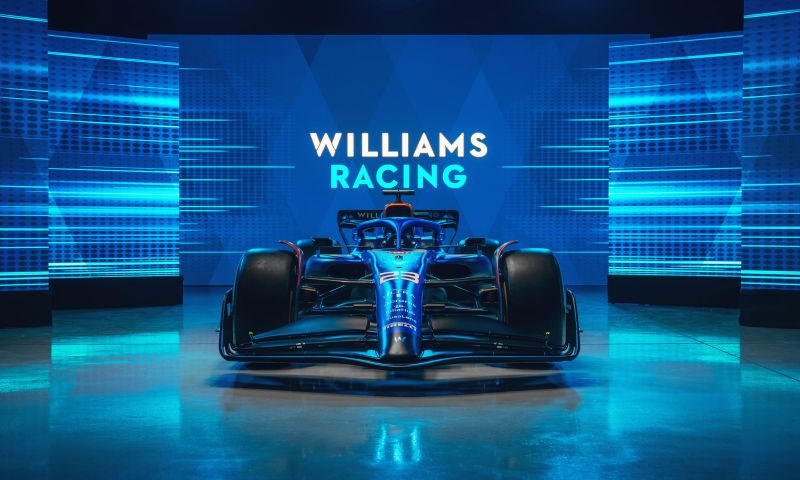 L'auto Williams 2023 in immagini