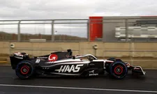 Thumbnail for article: Zo ziet de nieuwe Haas eruit: VF-23 maakt eerste ronden over Silverstone