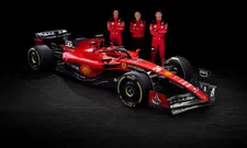 Thumbnail for article: Leclerc and Sainz show new Ferrari team kit for 2023 F1 season