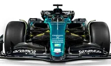 Thumbnail for article: Stroll en Alonso sturen nieuwe Aston Martin voor het eerst de baan op