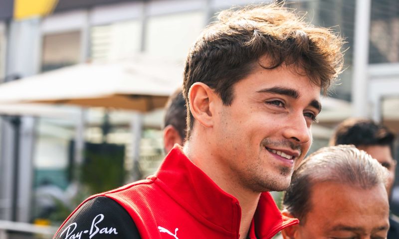 Leclerc on first driver Ferrari start 2023