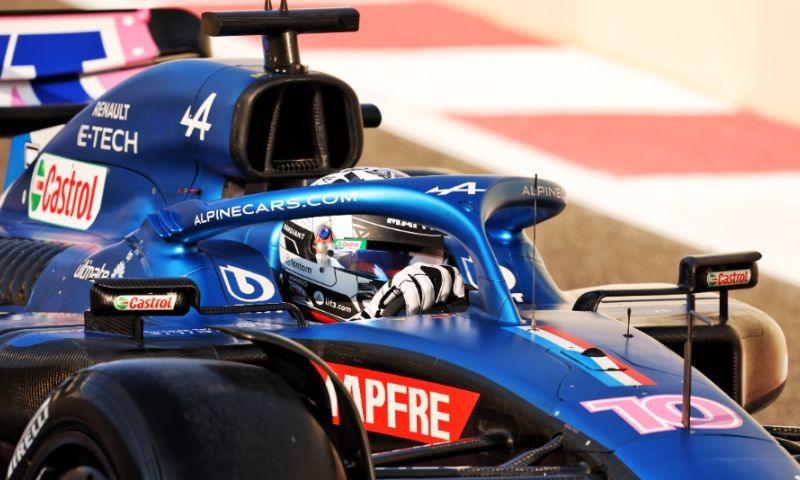 Gasly sur l'Alpine A523