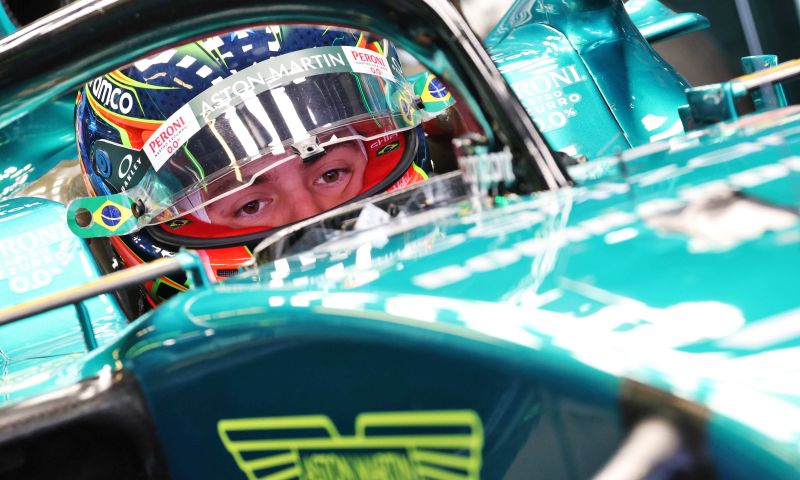 Drugovich posta foto no simulador da Aston Martin apos noticia de Stroll