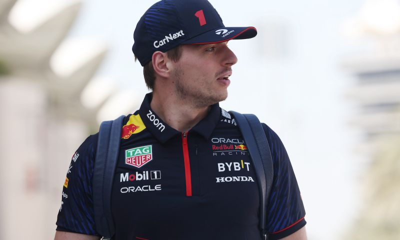 Max Verstappen, relajado antes del Gran Premio de Bahréin