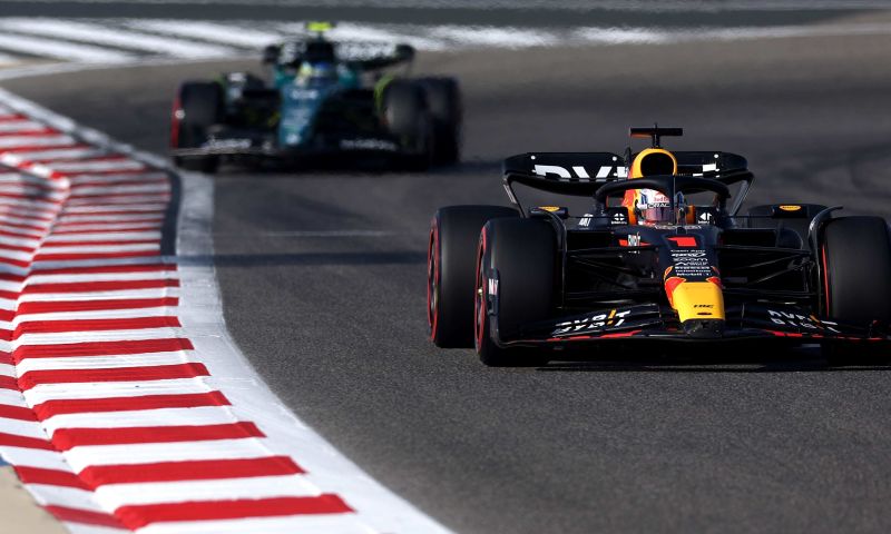 debate battle for poe between alonso and Verstappen bahrain 2023