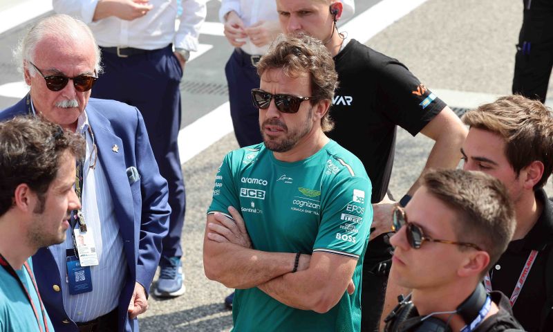 reacción alonso tras la clasificación bahrein 2023