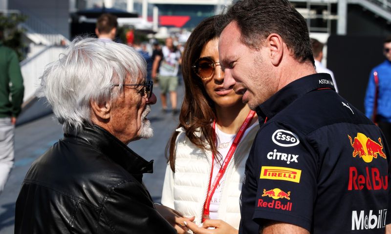 ecclestone sees horner as replacement domenicali