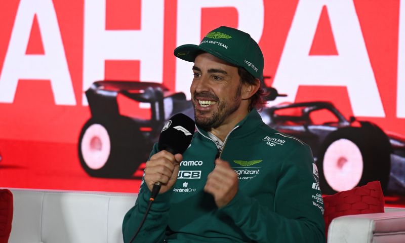 Alonso en Red Bull en el Gran Premio de Bahréin de 2023