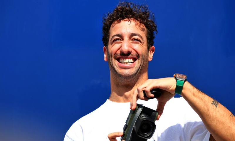 Reserve driver Daniel Ricciardo lists goals for this season