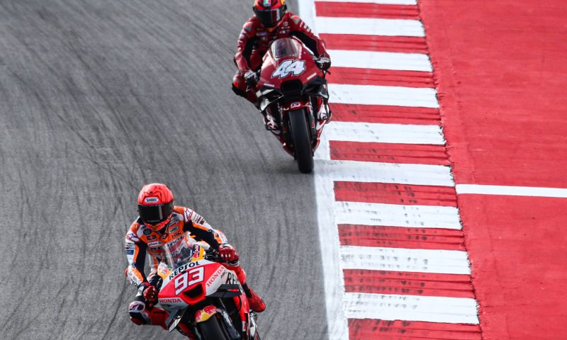 martin wins first sprint race motogp portimao