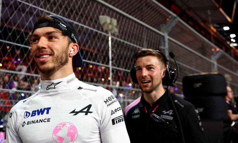 resistenza delle squadre alpine di f1 su gasly