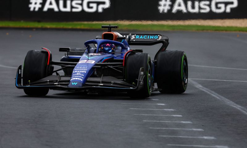 williams drivers happy after training sessions australia