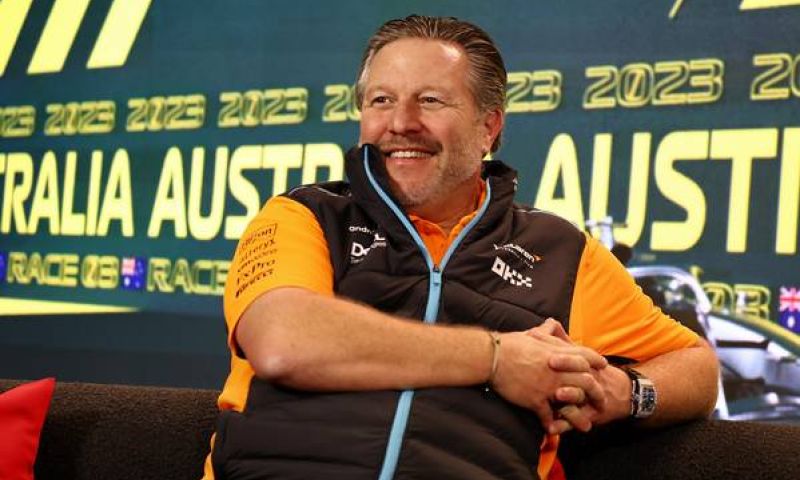 Zak Brown reacts to Australian Grand Prix