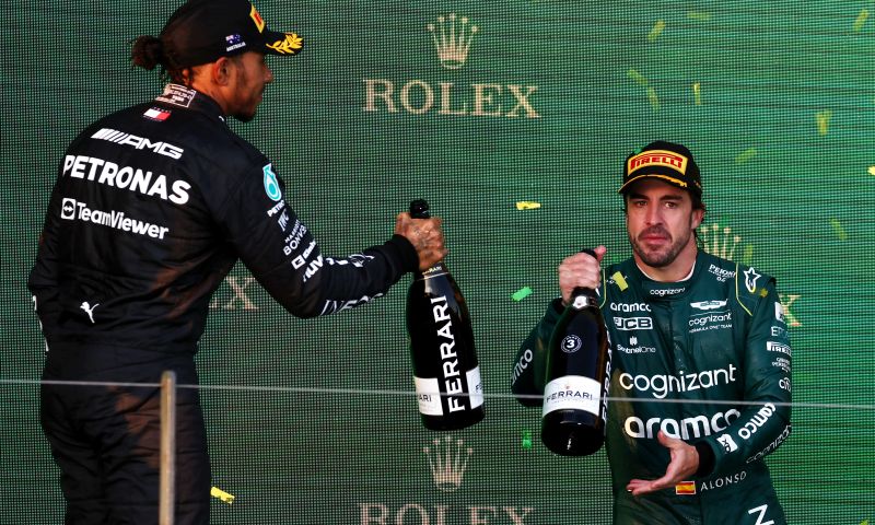 Alonso and Hamilton over duel Australia