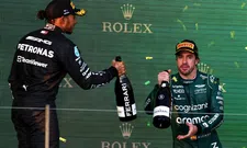 Thumbnail for article: Hamilton et Alonso se félicitent l'un l'autre : "Il a vraiment conduit de manière impeccable".