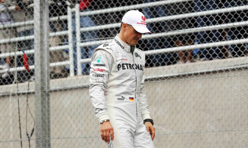 Jordan remains hopeful of Michael Schumacher's recovery