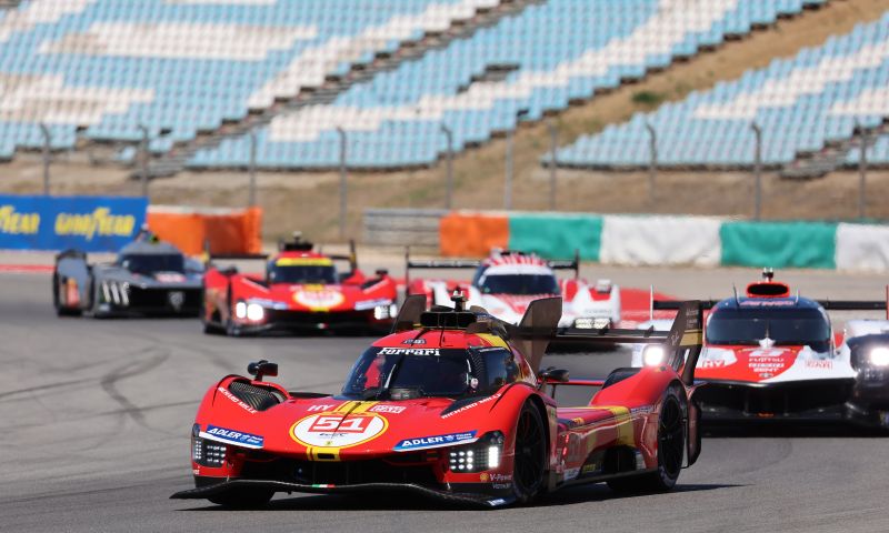 WEC Spa: Giovinazzi lidera el 1-2 de Ferrari en la segunda sesión libre