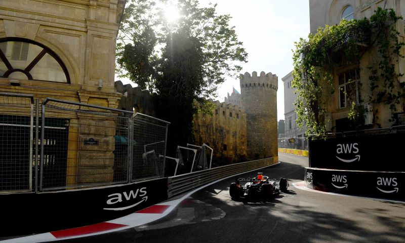 Voorlopige startgrid GP Baku 2023