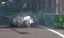 Thumbnail for article: De Vries out in qualifying Baku: AlphaTauri driver causes red flag