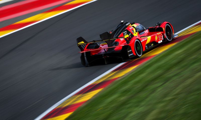 WEC spa qualifying with giovinazzi