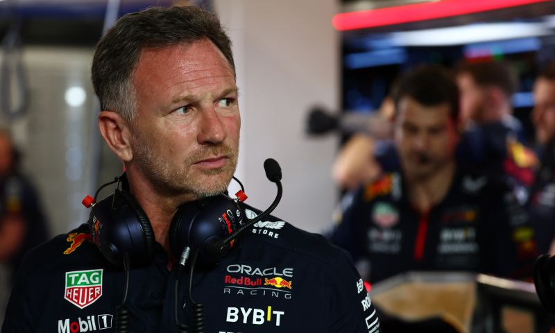 Christian Horner na afloop van de eerste vrije training 