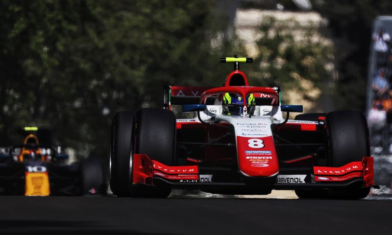 Ferrari junior bearman impresses in baku