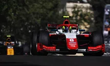 Thumbnail for article: Despite damage to his car, Ferrari junior drives to pole in Baku