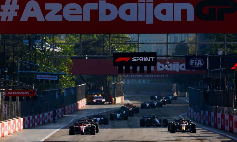 risultati completi gara sprint gp baku 2023