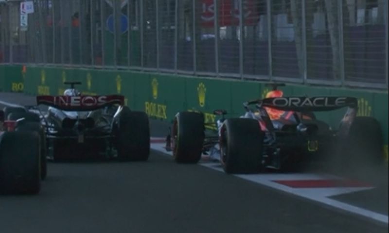 Lambiase and Verstappen sneer at Russell during sprint race