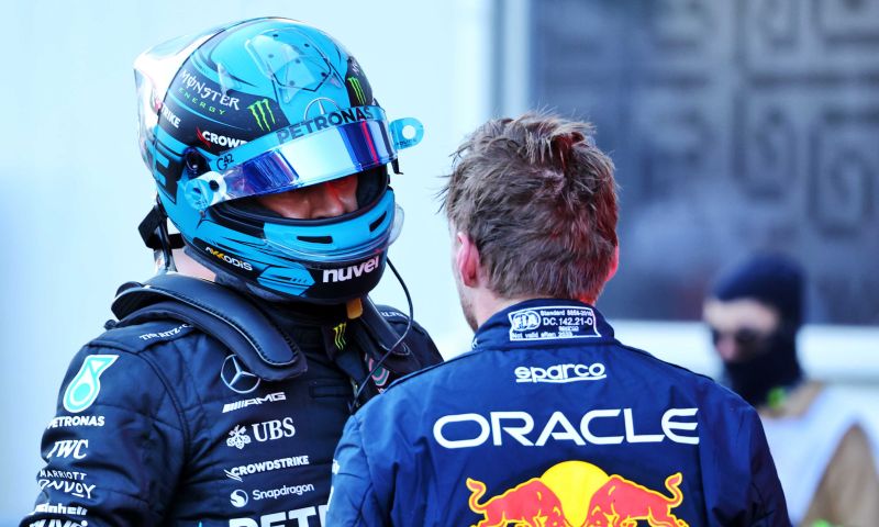 verstappen kritisiert russell nach sprintrennen in baku