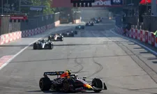 Thumbnail for article: Sergio Perez confidently wins sprint as Russell can't capitalize on restart