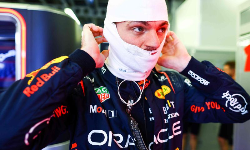 verstappen reaction after gp baku 2023 f1