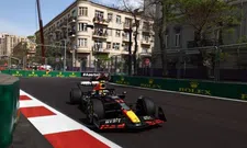 Thumbnail for article: Sergio Perez wins the Azerbaijan Grand Prix ahead of teammate Verstappen