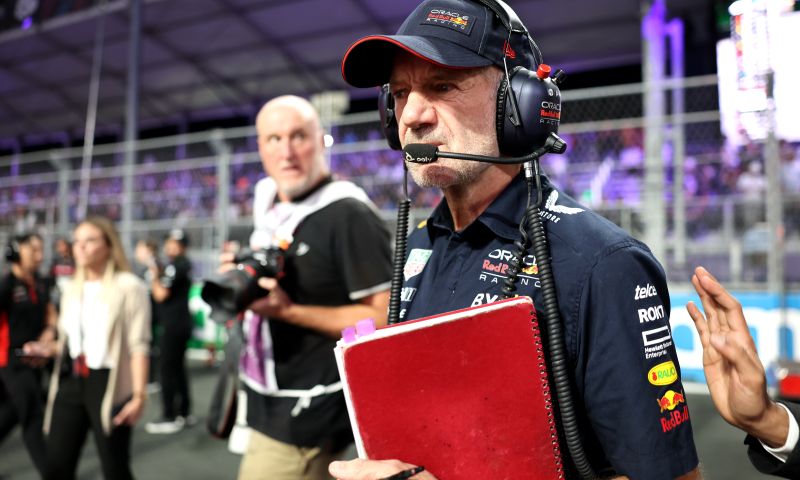 'Newey tekent nieuw contract bij Red Bull Racing'