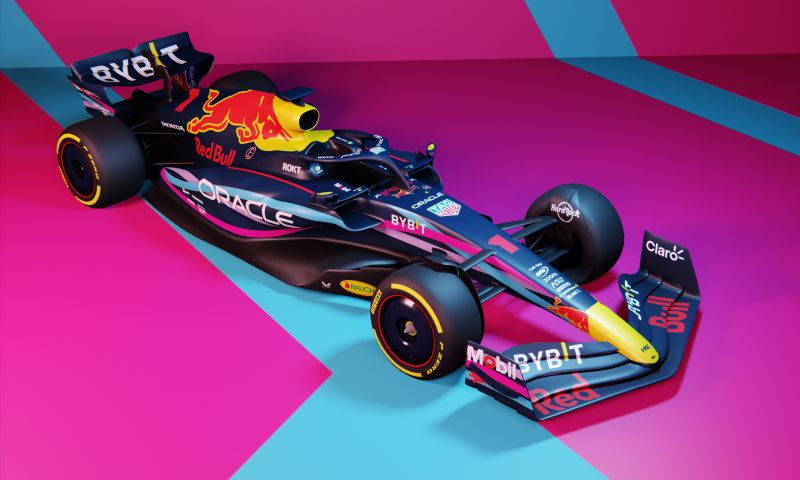 Red Bull unveils livery for GP Miami 2023