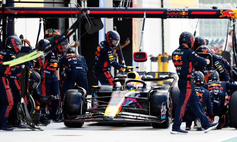 red bull not having fastest pit stop in miami