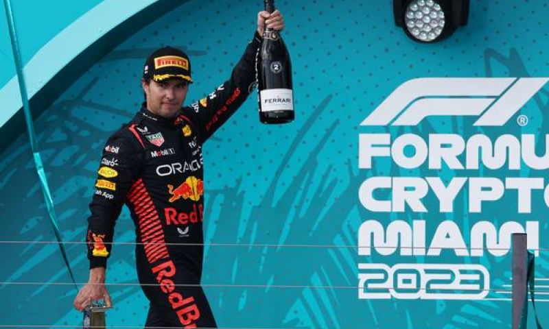 Pérez kon harder verdedigen op Verstappen Miami GP 2023