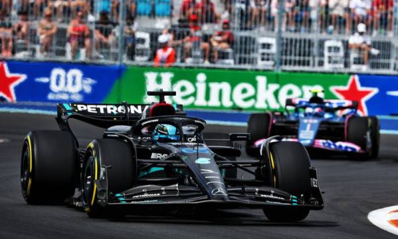 Russell on Mercedes result in Miami GP 2023