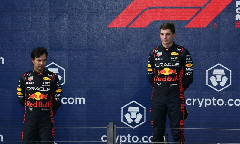 Max Verstappen on his title battle with teammate Sergio Perez