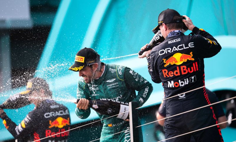 power rankings miami verstappen second alonso first