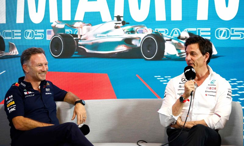 Horner parle de la bonne relation avec Mercedes Toto Wolff