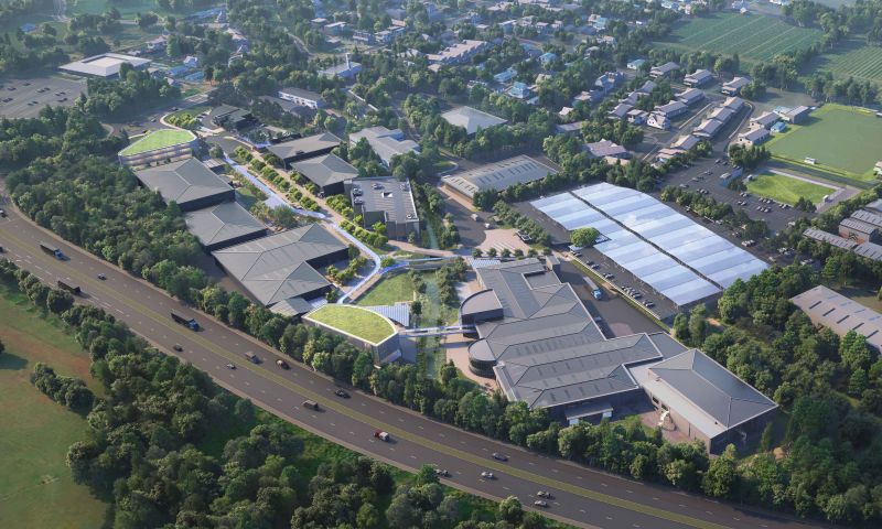 Mercedes kondigt grootse plannen aan voor de F1-fabriek in Brackley