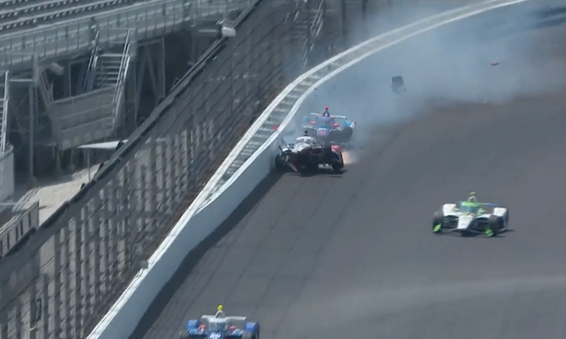 Stefan Wilson se sent bien après sa chute lors de l'entraînement à l'Indy 500