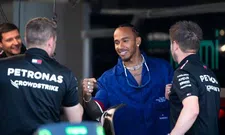 Thumbnail for article: Hamilton debunks Ferrari rumour: 'One person here started talking about it...'