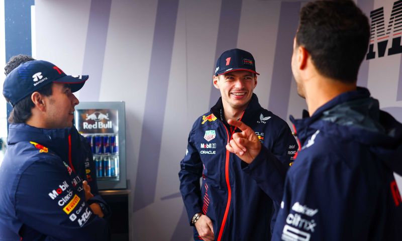 Verstappen on good relationship with Ricciardo and Perez