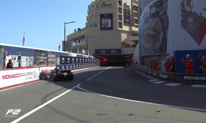 Iwasa fastest in F2 free practice in Monaco