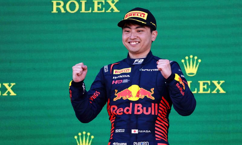 Iwasa, piloto júnior da Red Bull e da Honda, impressiona