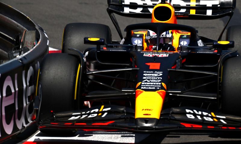 Verstappen snelste in vt2 monaco sainz crasht