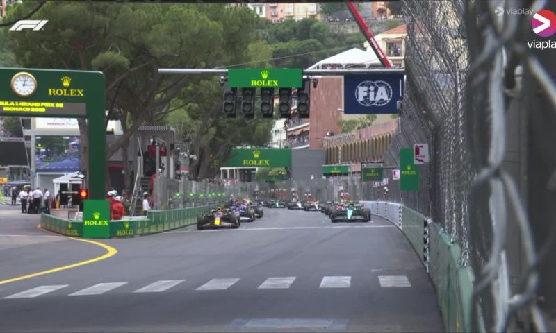 start video of 2023 monaco Grand Prix