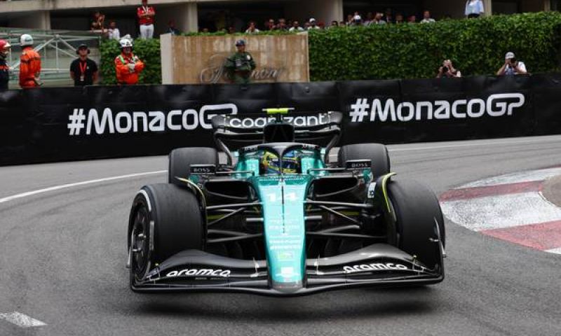 Alonso reacts to second place finish in 2023 Monaco Grand Prix
